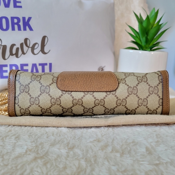 Very Cute ❤Authentic GUCCI Clutch Crossbody/Shoulder - Picture 12 of 16